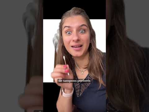 Un coton-tige ne sert pas à nettoyer les oreilles 👂