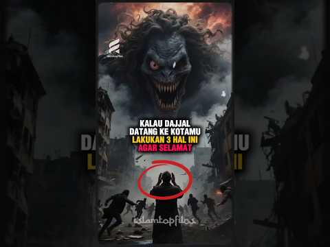 WAJIB TAU‼️ Kalau Dajjal Datang ke Kotamu, Lakukan 3 Hal Ini SEGERA Biar Selamat‼️