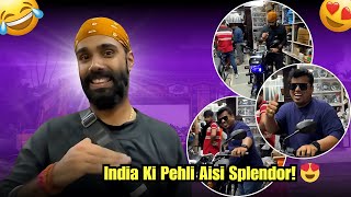 Only 1 in India! 😍 Fully Modified Splendor | Ultimate Touring Setup