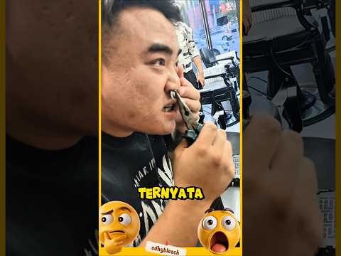 Waxing Hidung Gagal?! Sampai Pakai Tang 🤣 #shorts #shortsvideo