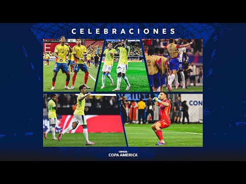 RECAP: las mejores CELEBRACIONES de la CONMEBOL Copa América USA 2024™