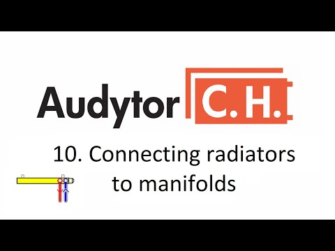 Audytor C.H. - Connecting underfloor radiators to...