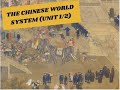 Tribute Systems and Cultural Influences in East Asia