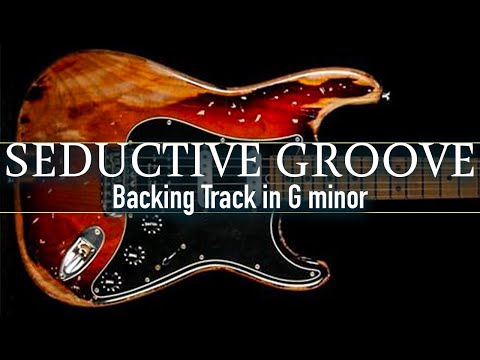 Seductive Groove Backing Track in G minor | SZBT 1067