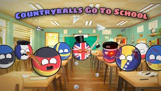 Countryballs Go To School!
