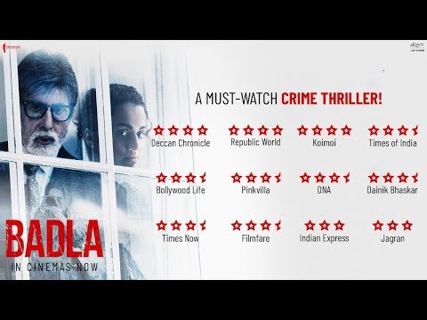 Badla | Official Trailer | Amitabh Bachchan | Taapsee Pannu | Sujoy Ghosh | 8th March 2019