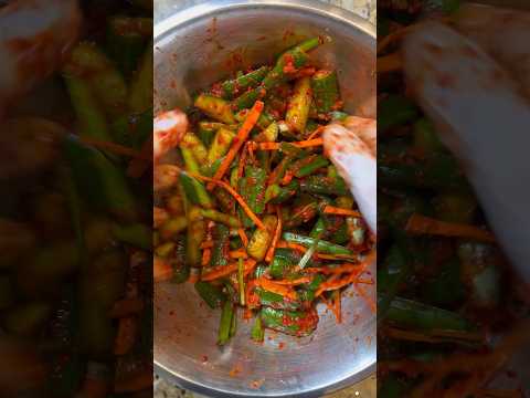 Korean cucumber kimchi 🥒