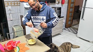 MY LOVE PREPAROU UM SANDUÍCHE MUITO GOSTO PARA UMA NOITE FRIA