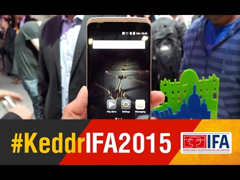 (RUSSIAN) ZTE Axon Elite - IFA 2015 - Keddr.com