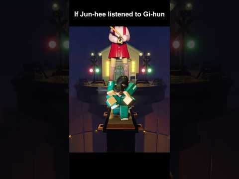 If Jun-hee listened to Gi-hun #roblox #squidgame #jumprope #shorts #short