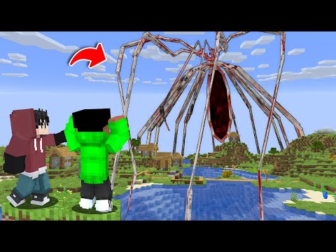 We GOT ATTACK By The GIANT SPIDER In Minecraft!