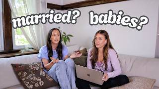 when's our wedding, having babies...? Q&A
