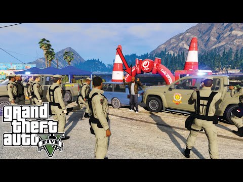 Patroli Satpol PP Kejar Kejaran Bubarkan Demo Di Jalan Raya || GTA 5 Mod Polisi Indonesia