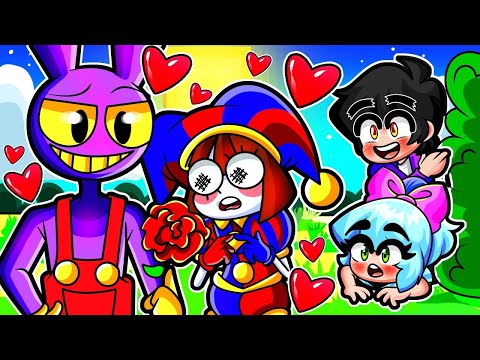 ¡ESPIAMOS A POMNI Y JAX EN UNA CITA ROMANTICA! 🙊😍 ¿SON NOVIOS  😨 SRJUANCHO MINECRAFT ROLEPLAY