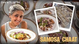 How to Make Samosa Chaat: Family Fun Indian Snack in USA!