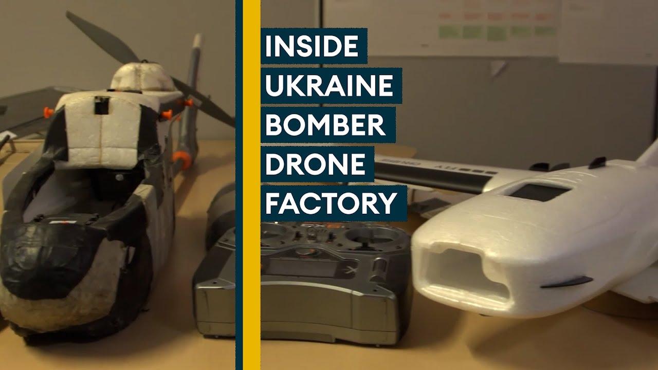 Inside the lab where Ukraine makes Bomb-carrying Drones