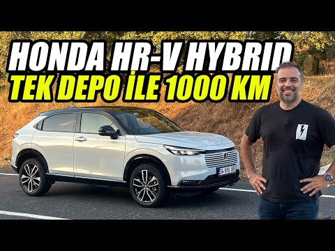 Honda HR-V Hybrid Test Sürüşü 2024 | Tek depo ile 1000 km