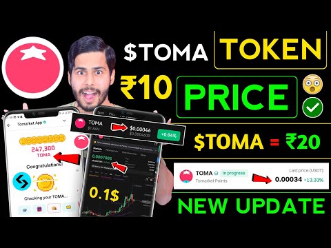 Tomarket Airdrop Price Prediction 🔥 tomarket price prediction, tomarket token price,toma token price