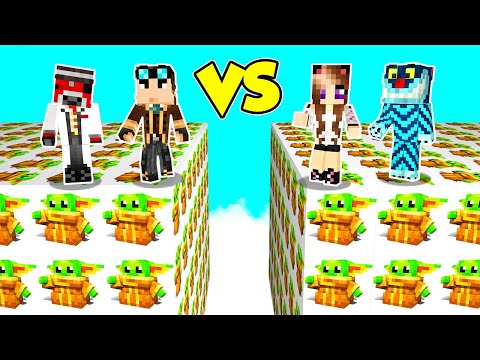 GUERRA DEI LUCKY BLOCK DI BABY YODA SU MINECRAFT! 💫
