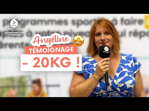🔥 Témoignage : Angéline a perdu - 20 Kg grâce à T12S - Move Your Fit