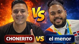 Chonerito vs el menor de US$1,200 dólares a 12 mesas , Chone da el 9 