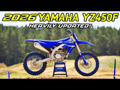 2026 YAMAHA YZ450F IS HERE! -EXTENSIVE UPDATES ANNOUNCED