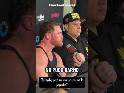 🗣️🥊 “Intenté, pero mi cuerpo no me lo permitió” – Canelo tras la derrota 😢🔥