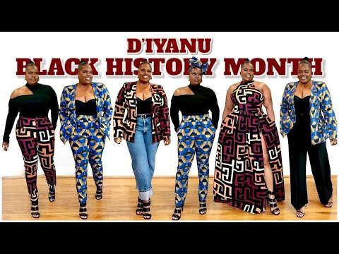 D’IYANU’S BLACK HISTORY MONTH COLLECTION (Try-On Haul)