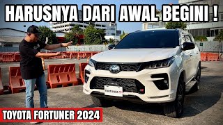 TOYOTA FORTUNER 2024 Banyak Perubahannya dan Ada TSSnya Dong.