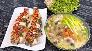 Bí quyết nấu CHÁO CÁ LÓC NGON bằng nồi cơm điện