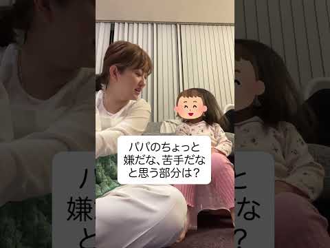 【菊地亜美娘】パパのすきなところ#shorts