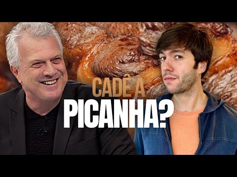 Cadê a picanha? Coppolla comenta vídeo viral de Pedro Bial no Agr