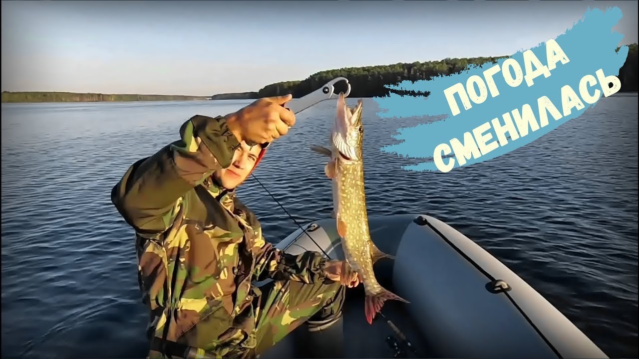 Смена погоды и результат. РЫБАЛКА, щука, окунь