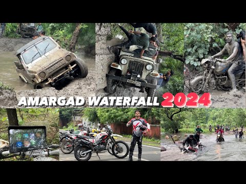 Adventurous AMARGAD waterfall 2024 with Faraz stunt rider