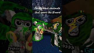 Pov: the black guy in my class (CHECK COMMENTS) #whydidntmyexcomeback #gorillatag #gorilla #vr #game