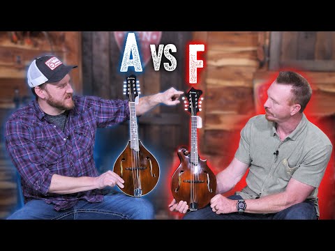 A vs. F Style Mandolin— What's the Difference? | Table Talk!