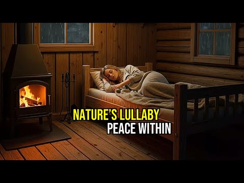 ASMR Sleep Sounds 🔥 Cozy Fireplace & Relaxing Rain | Fall Asleep Fast & Reduce Anxiety