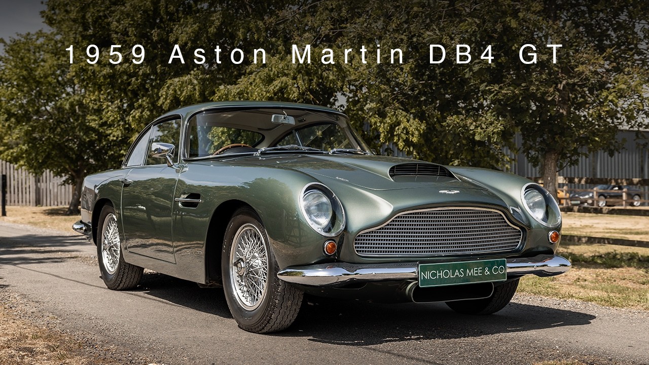 Aperçu vidéo du Aston Martin DB 4 GT (1959)