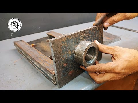 Lathe attachment tool handmade