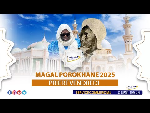 🛑DIRECT : Magal Porokhane 2025 | Prière Vendredi Grande Mosquée de Porokhane