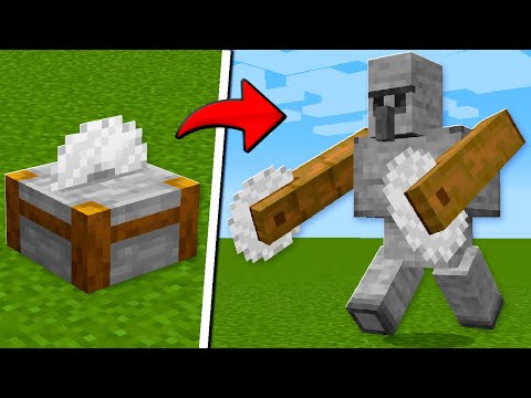 I Remade Blocks into Mobs in Minecraft