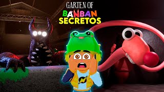 TODOS LOS SECRETOS de GARTEN OF BANBAN 9 (NUEVOS PERSONAJES) 🐸 SIMBA