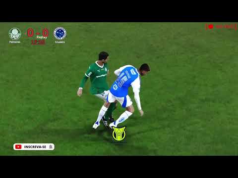 PALMEIRAS X CRUZEIRO | GAMEPLAY EFOOTBALL PES2021 | 1080P 60FPS PC GAMER | TJR SPORT TV