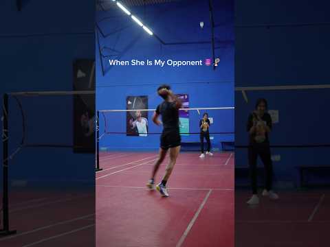 Princess Treatment Only When In My Team 👸🏸 #badminton #smash #girls