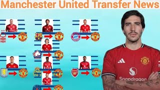 Man United Transfer Targets ~ Player in Vs Player out with Tonali & Lewis Under Carrick Season 25/26