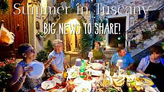Summer in Tuscany -  Big announcements and events!