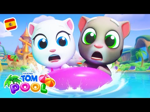 ¡Zambúllete! 💦 Compilación de tráileres animados (Talking Tom Pool)