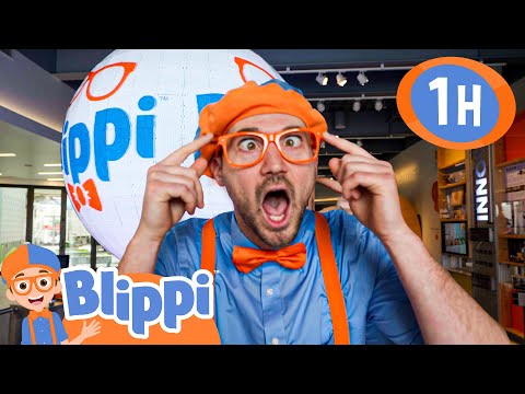 Blippi's Color and Light Creation! | Blippi Painting for Kids  | Moonbug Kids - Art for Kids 🖌️