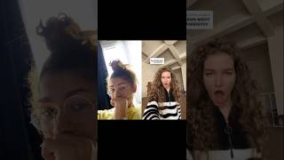 Zendaya Reacts to Arabian Night Cover Tiktok - #reaction #zendaya