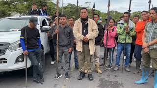 COMUNIDADES INDÍGENAS DE PASTAZA SE UNEN AL PARO POR ORDEN DE MARLON VARGAS 